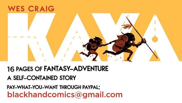 Super-advanced preview of the fantasy comic KAYA | © 2020 Wes Craig